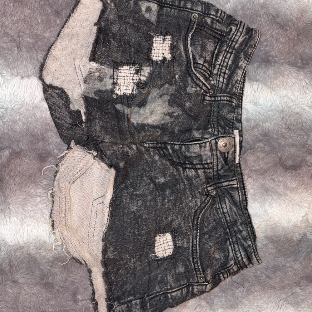 Mudd Black Denim Shorts